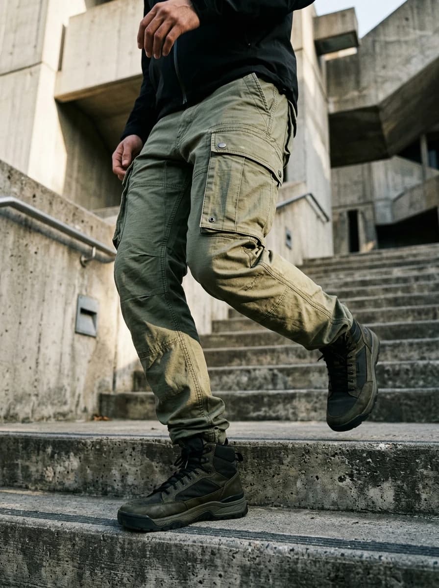 FORM Look 06 — Discipline on the Stairs