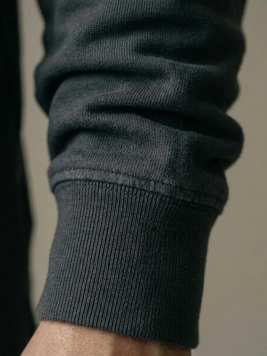 P03 Heavy Long Sleeve - Cuff and Seam Detail