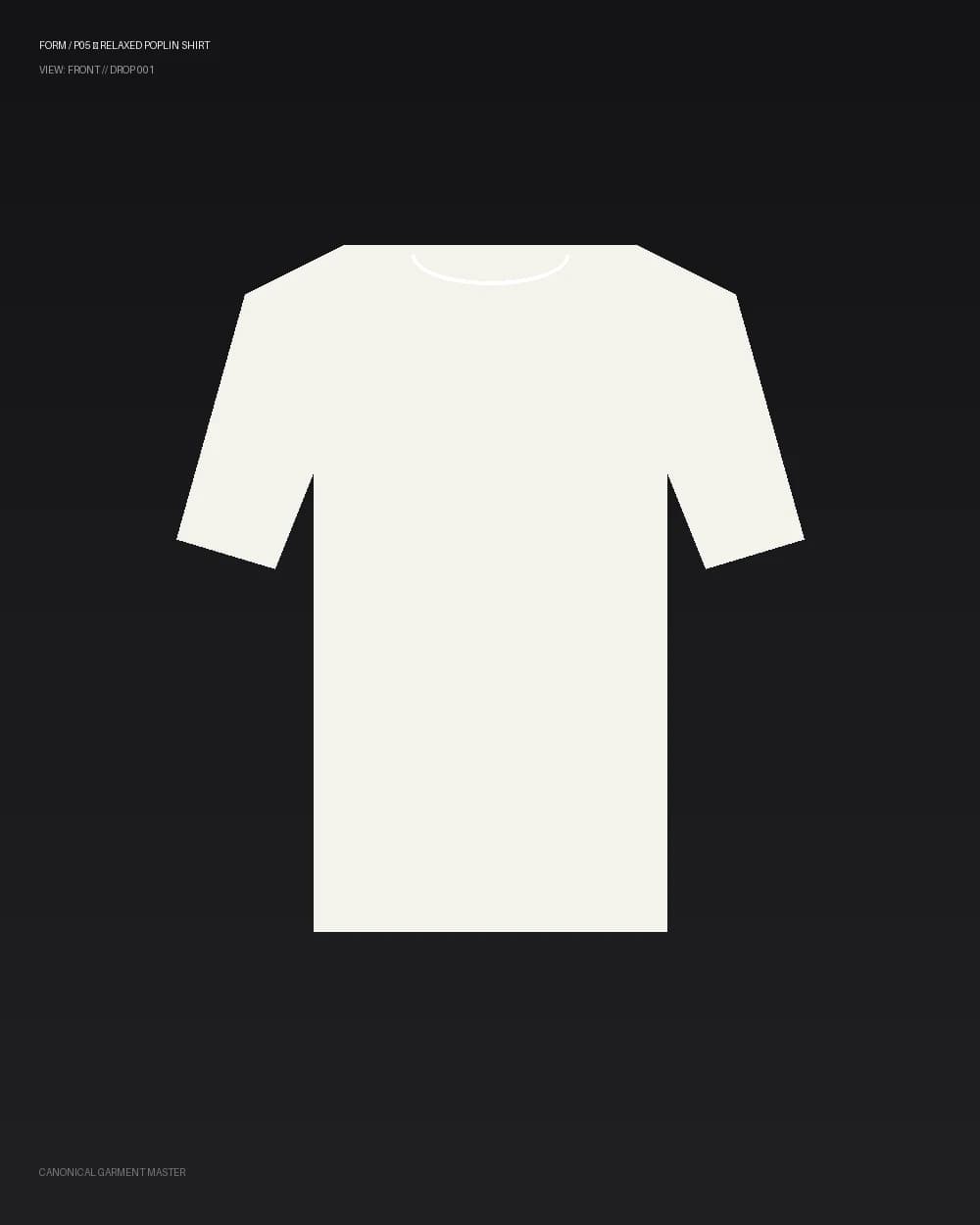 Relaxed Poplin Shirt