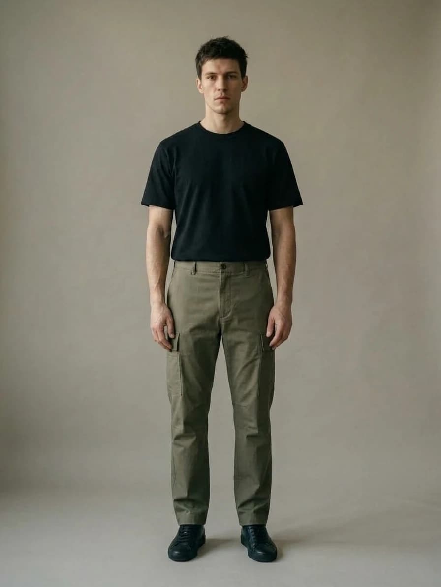 P08 Utility Cargo Pant - Flush Cargo Pocket Architecture
