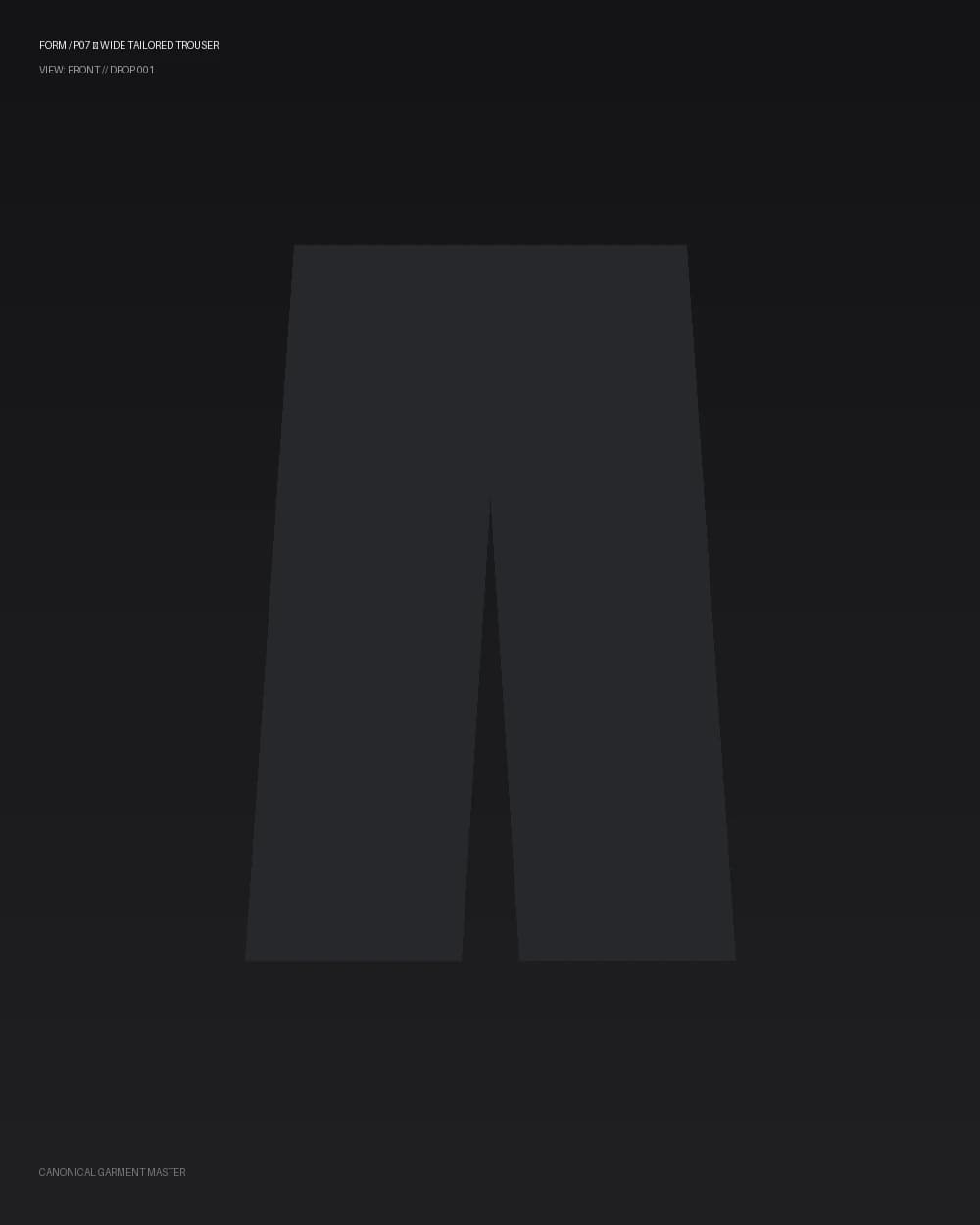 Wide Tailored Trouser